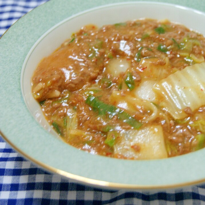 節約レシピ 白菜マーボー